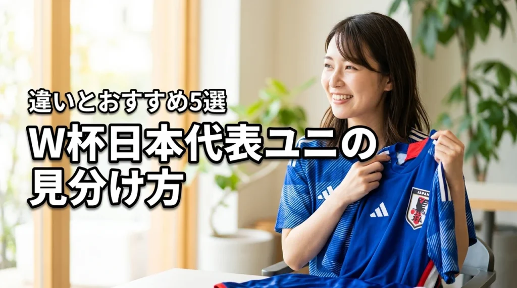 ワールドカップ日本代表のオーセンティックとレプリカの見分け方！おすすめ5選も紹介