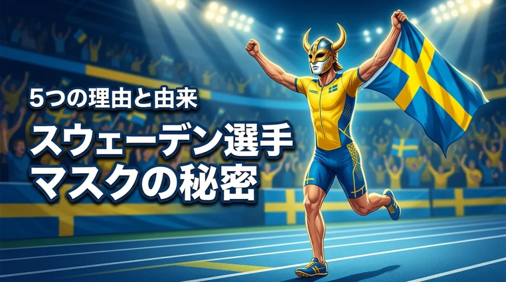スウェーデン選手マスクパフォーマンスの秘密！5つの理由と由来を解説
