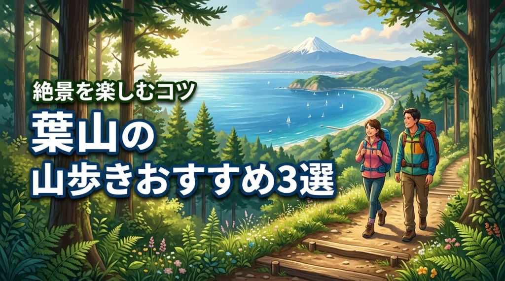初心者向け！葉山の山歩きおすすめコース3選と絶景を楽しむコツ