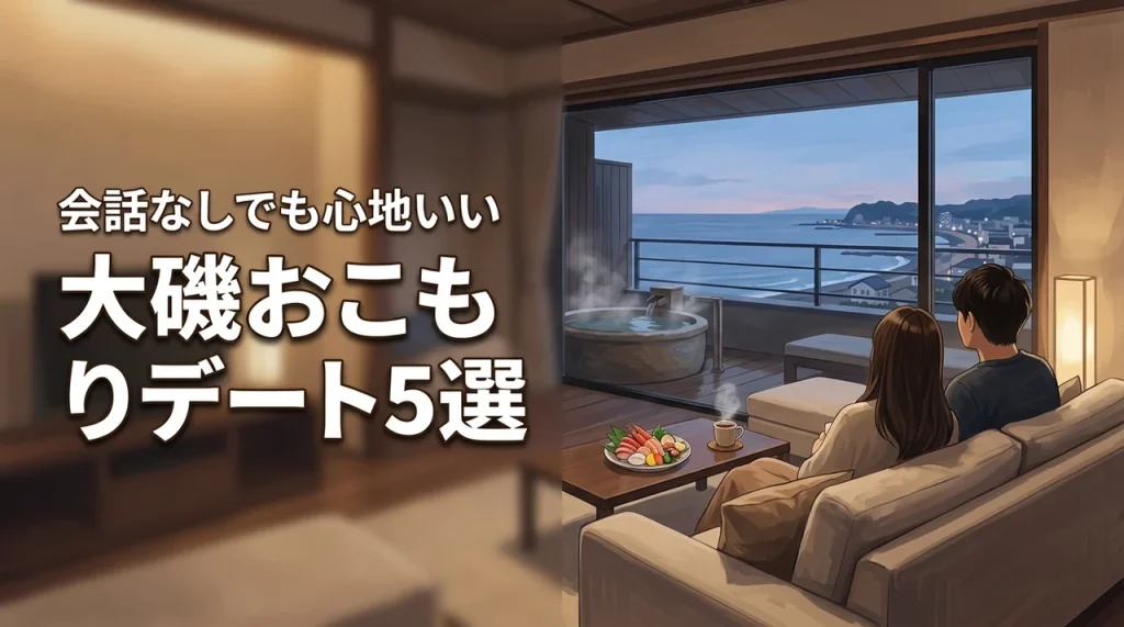 会話がなくても心地いい！カップルで行く大磯のおこもりデート旅おすすめ5選
