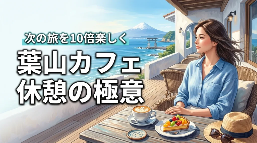 葉山でカフェ休憩を楽しむ！予定に入れると次の旅行が楽しめる極意とは