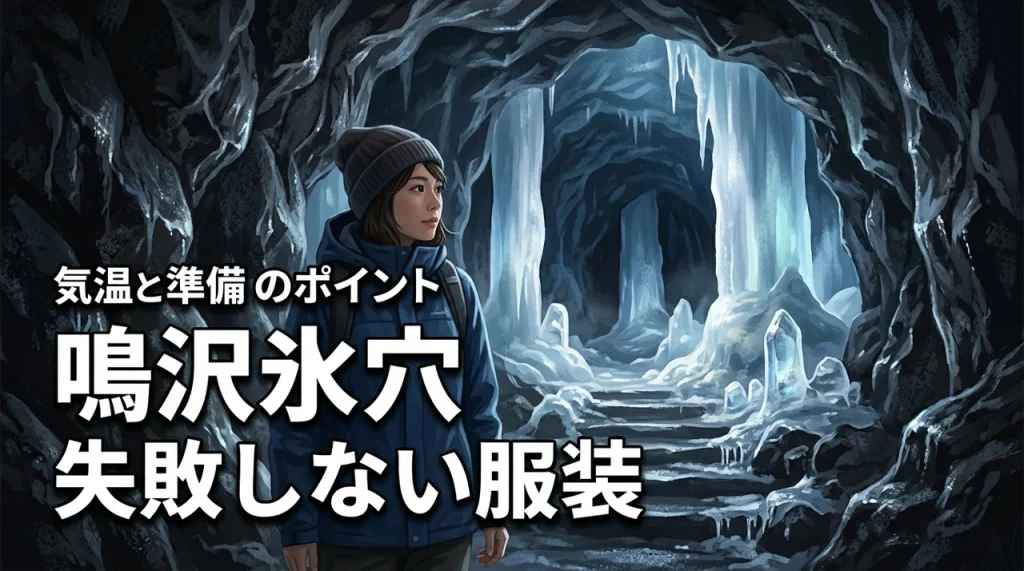 山梨鳴沢氷穴の気温は何度？薄着はNG？失敗しない服装と準備で見どころを満喫
