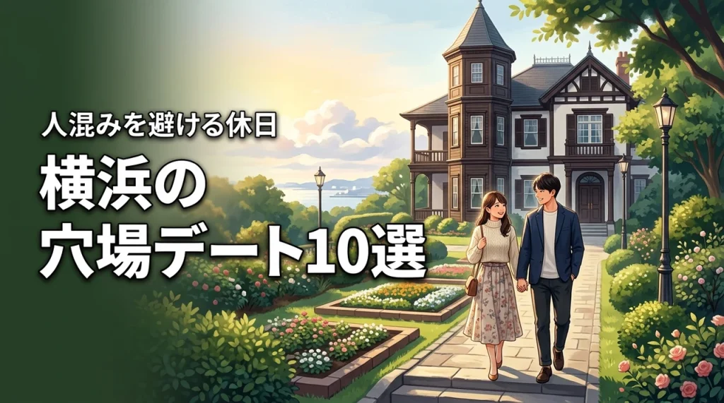横浜の人混みを避けられる穴場デート10選！20代カップルがゆっくり過ごせる休日